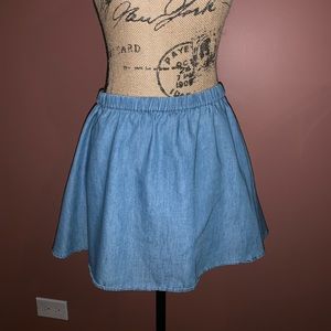 Jean skirt